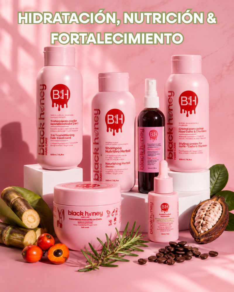 Hidratación, nutrición & fortalecimiento