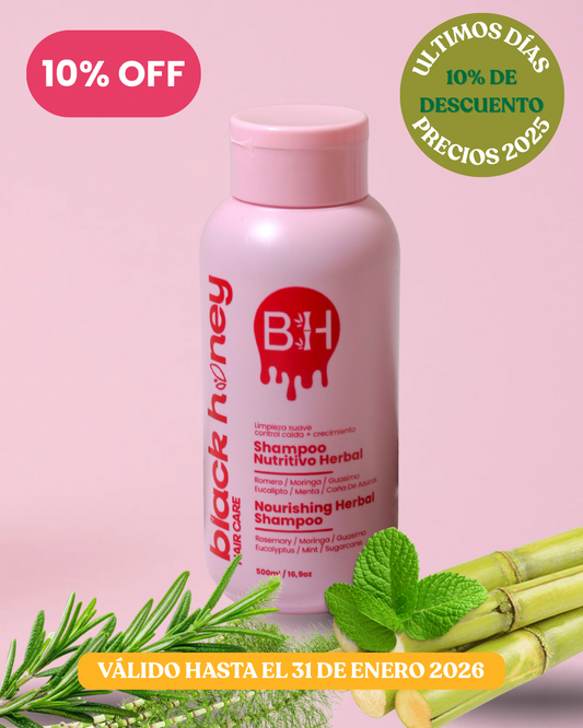 Shampoo nutritivo herbal