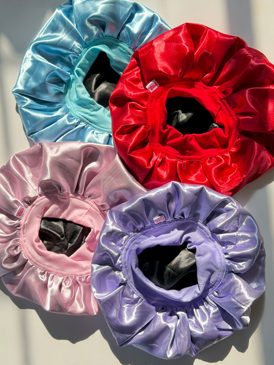 Gorros de satén