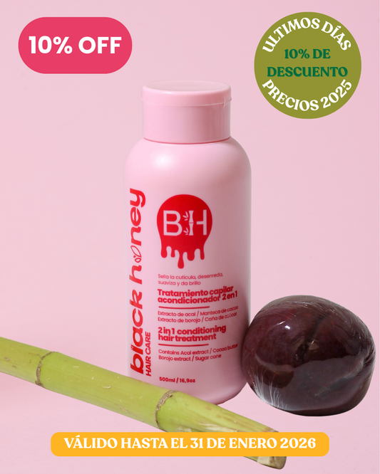 Acondicionador Caña, Açai y borojo